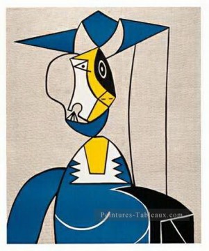 Roy Lichtenstein œuvres - femme au chapeau Roy Lichtenstein